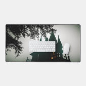 Scary Dark Haunted Mansion Bureaumat (Keyboard & Muis)