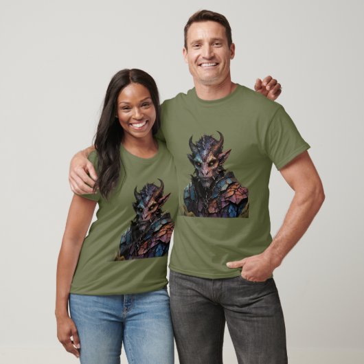 Scary Demon Halloween T-Shirt – griezelig en spook (Unisex)
