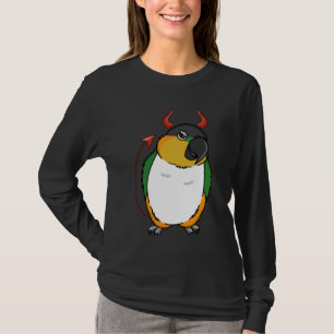 Scary Devil Costume Parrot I Black met Caïque T-shirt