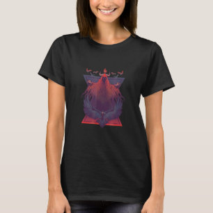 Scary Devil Creepy Eagle T-shirt