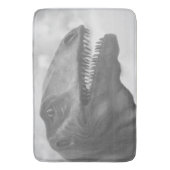 Scary Dinosaur Badmat (Voorkant Verticaal)