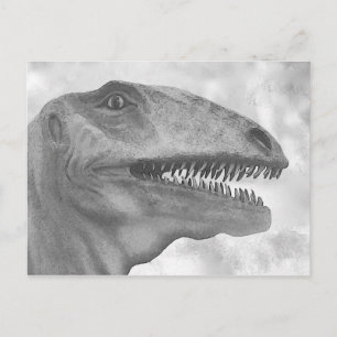 Scary Dinosaur Briefkaart
