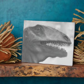 Scary Dinosaur Fotoplaat (Zijkant)