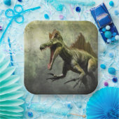 Scary Dinosaur Papieren Bordje (Feest)