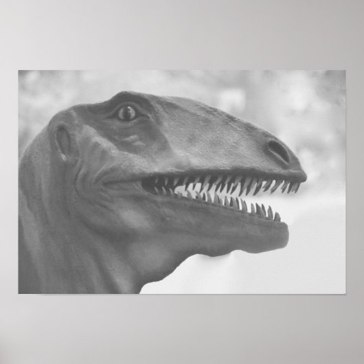 Scary Dinosaur Poster (Voorkant)