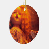 Scary Doll and Rat Keramisch Ornament (Rechts)