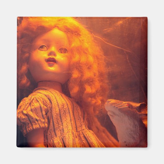 Scary Doll and Rat Magneet (Voorkant)