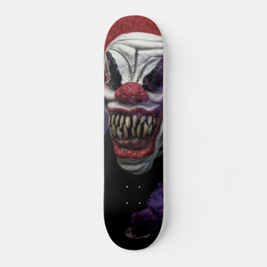 Scary evil clown Skateboard (Recto)