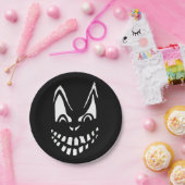 Scary Face Paper-Bord Papieren Bordje (Feest)