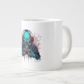 Scary Gamer Mode Active Amazing Extra Grote Beker (Voorkant rechts)