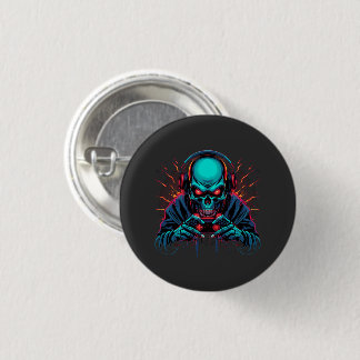 Scary Gamer-modus actief, geweldig  Ronde Button 3,2 Cm