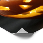 Scary Gap Tooth Halloween pomkin Poster (Hoek)