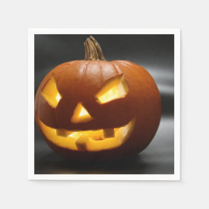 Scary Gap Tooth Halloween pomkin Servet