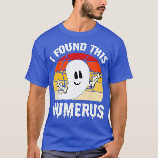 Scary Ghost Bone Human Happy Halloween dat ik gevo T-shirt