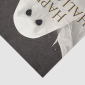 Scary Ghost Happy Halloween Tissuepapier (Detail)