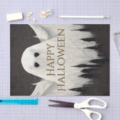 Scary Ghost Happy Halloween Tissuepapier (Craft)