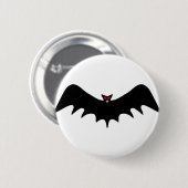 Scary Halloween Bat Ronde Button 5,7 Cm (Voorkant /achterkant)