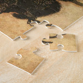 Scary Halloween Black Cat  Rackham Legpuzzel (Zijkant)