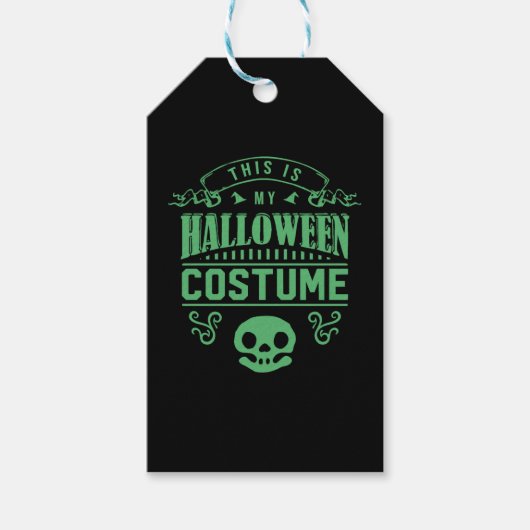 Scary Halloween Cadeaulabel (Voorkant)