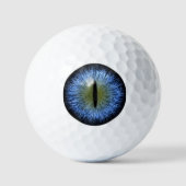 Scary Halloween Cat Eyeball Golfballen (Voorkant)