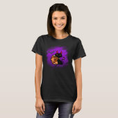 Scary Halloween cat T-Shirt (Voorkant volledig)