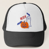 Scary Halloween design T-shirts, kleding Trucker Pet (Voorkant)