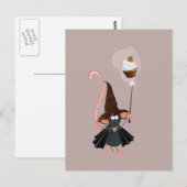 Scary Halloween Night Briefkaart (Voorkant / Achterkant)