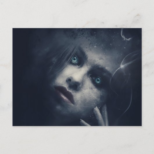 Scary Halloween Night Briefkaart (Voorkant)