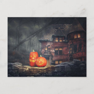Scary Halloween Night Briefkaart