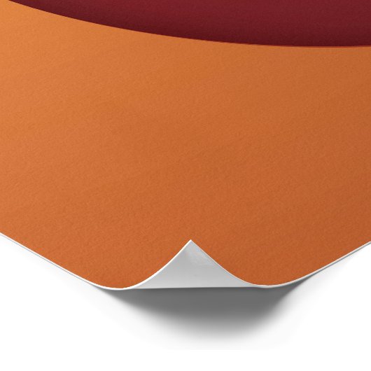 Scary Halloween Papercut Tree in Graveyard Poster (Hoek)