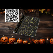 Scary Halloween Pumpkin Pattern Cadeaupapier