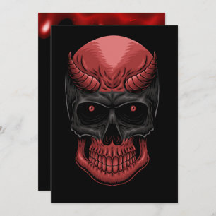 Scary Halloween Skull Aankondiging