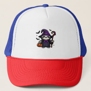 Scary Halloween Sloth Witch Costume Casquette Mer