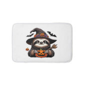 Scary Halloween Sloth Witch Hat Costume Spooky Sea Badmat (Voorkant)