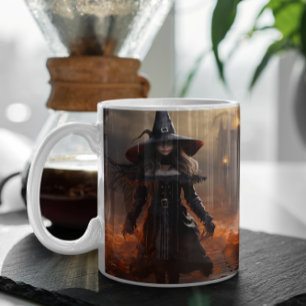 Scary Halloween sorcière 24 Mug