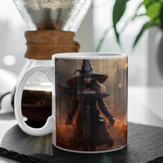 Scary Halloween sorcière 24 Mug