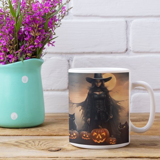 Scary Halloween sorcière 28 Mug