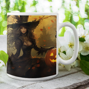 Scary Halloween sorcière 29 Mug