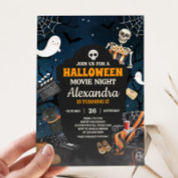 Scary Horror Halloween Film Night Verjaardagsfeest