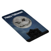 Scary Jack O Lantern Halloween Moon Magneet (Rechterzijde)