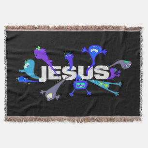 Scary Jesus Nights Deken