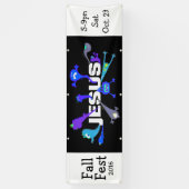 Scary Jesus Nights Spandoek (Verticaal)