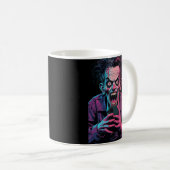 Scary Joker Halloween Mug - Éffrayant Coffee Cup C (Devant droit)