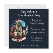 Scary Kerstparty nodiging