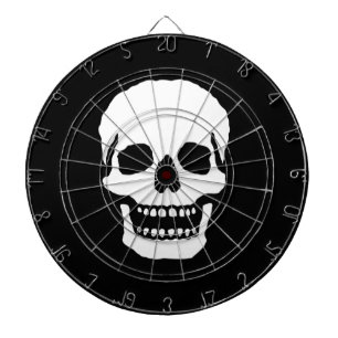 Scary Laughing Skull Dartbord