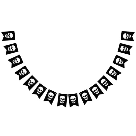 Scary Laughing Skull Vlaggetjes (Alle)