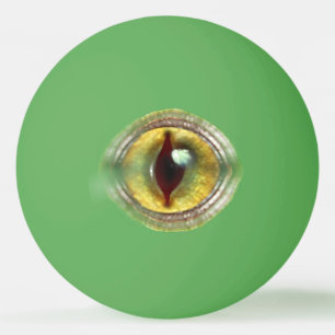 Scary Lizard Reptile Dragon Dinosaur Monster Eye Pingpongballen
