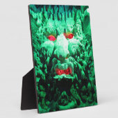 Scary Mask Face in Rock Face Fotoplaat (Zijkant)