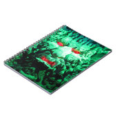 Scary Mask Face in Rock Face Notitieboek (Linkerzijde)