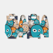 Scary Monster Bedankdoosjes (Uitgevouwen)